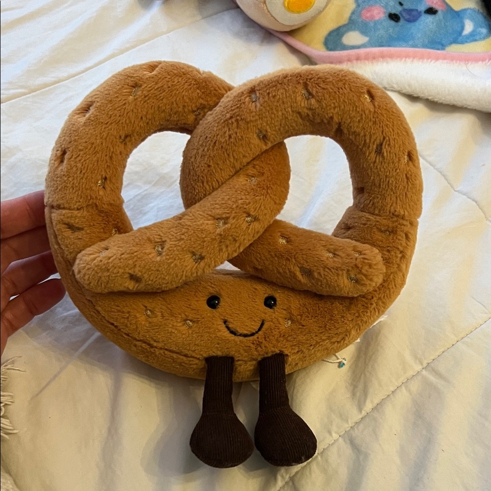 Jellycat Brown Pretzel Plush